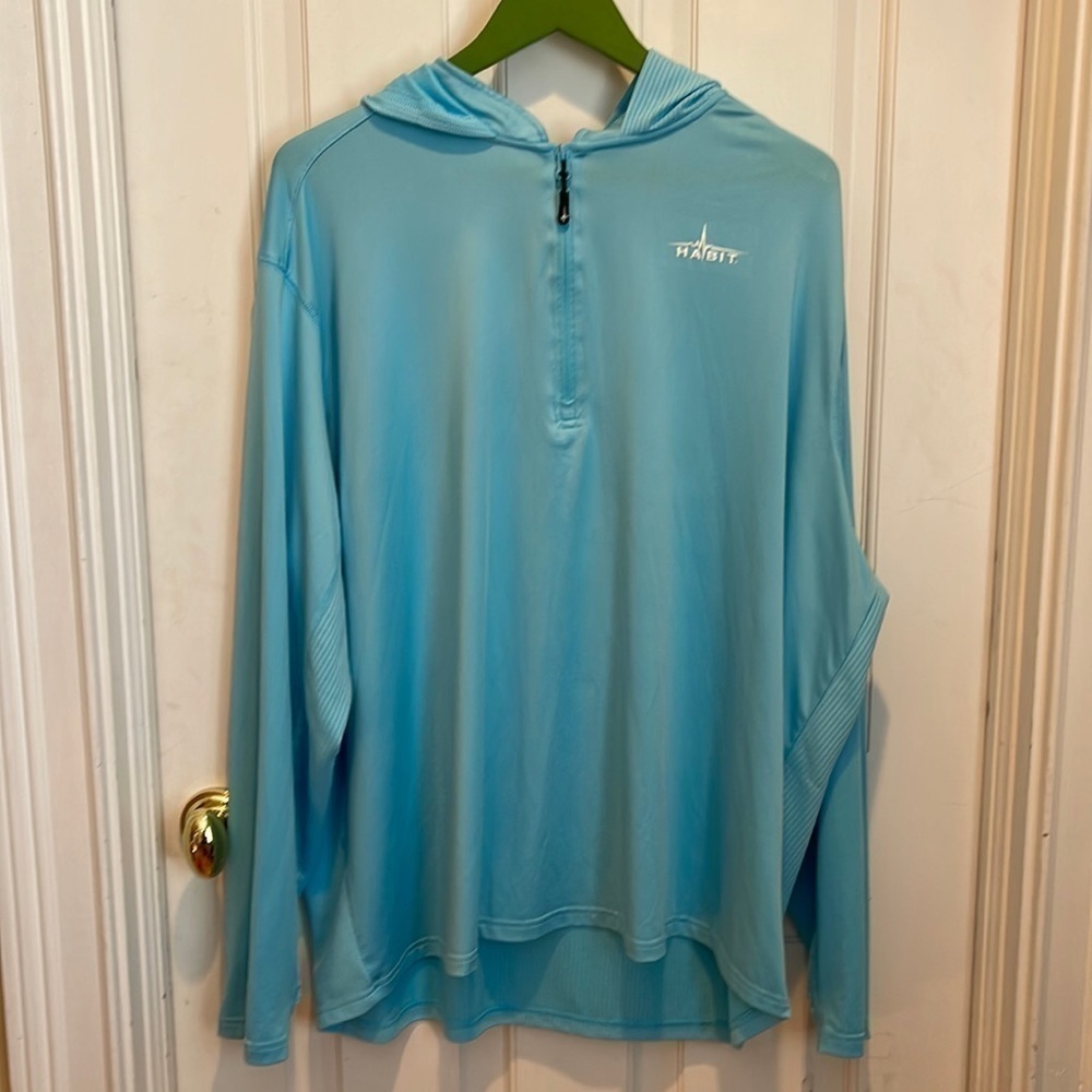 Habit fishing 🎣 🔥final sale🔥shirt. Blue